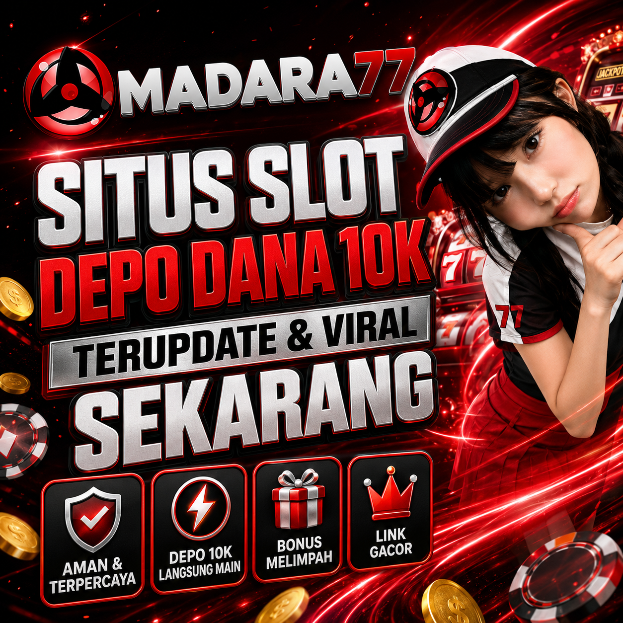MADARA77: Rasakan Kemenangan Tanpa Batas dengan Game Hoki Favoritmu.